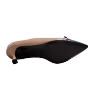 KALENA'S LEATHER PUMP