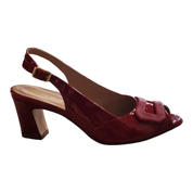 PATENT LEATHER SANDAL