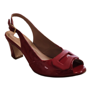 PATENT LEATHER SANDAL