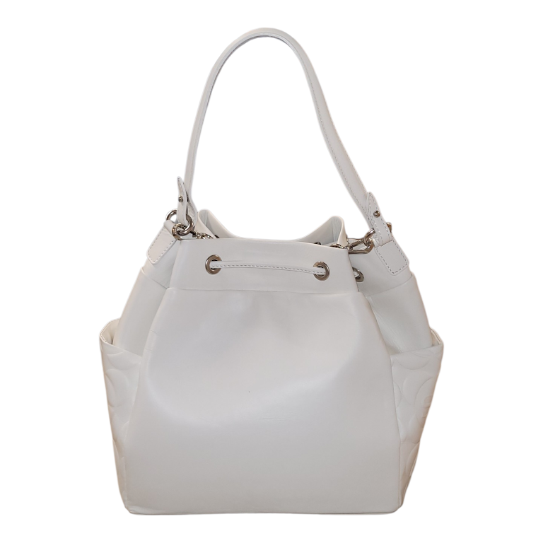 ITALIAN LEATHER BUCKET BAG