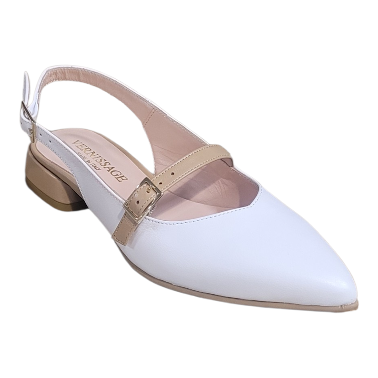 ITALIAN LEATHER SLINGBACK