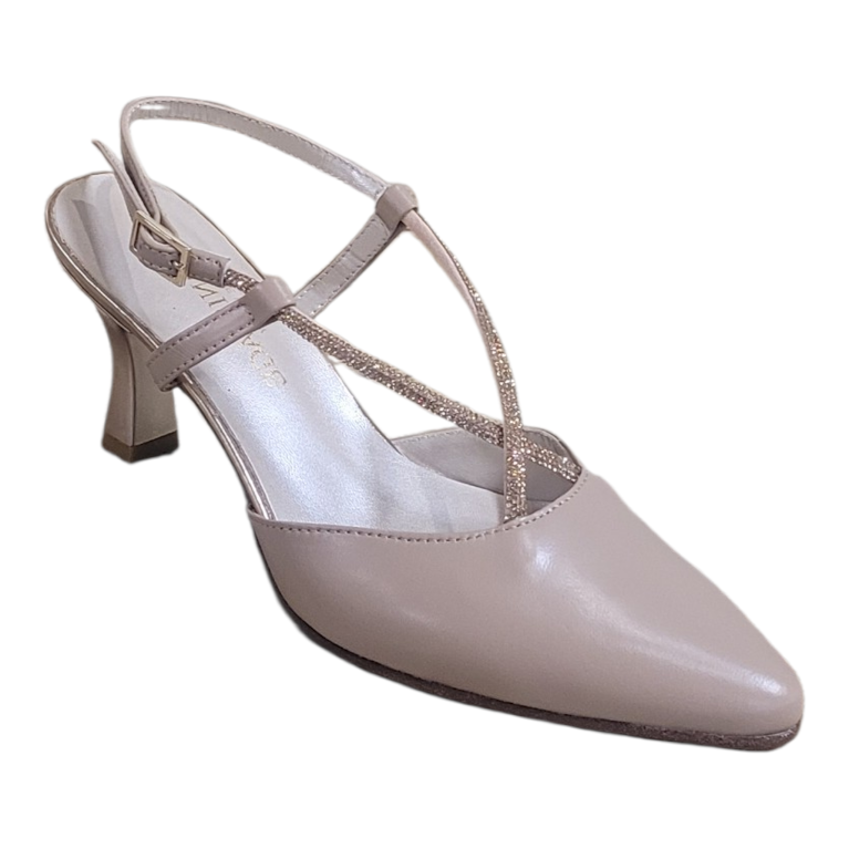 ITALIAN LEATHER SLINGBACK