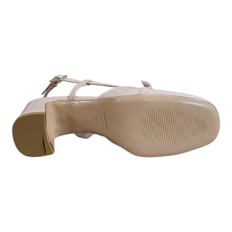 ITALIAN PATENT LEATHER SLINGBACK