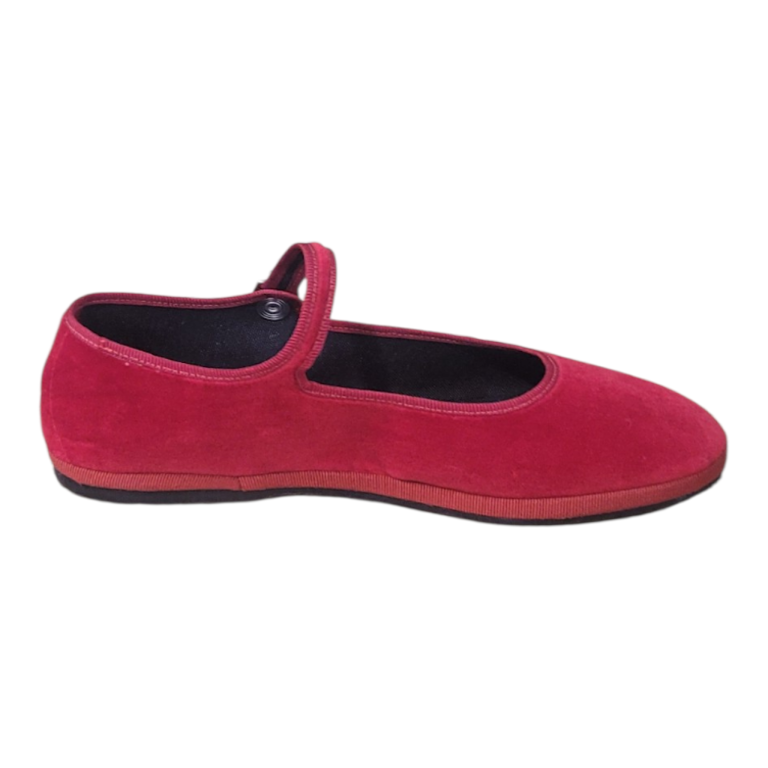 KALENA'S VELVET MARY JANES