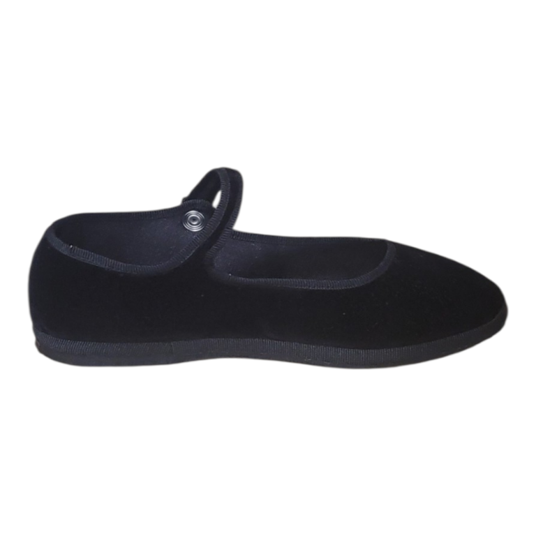 KALENA'S VELVET MARY JANES
