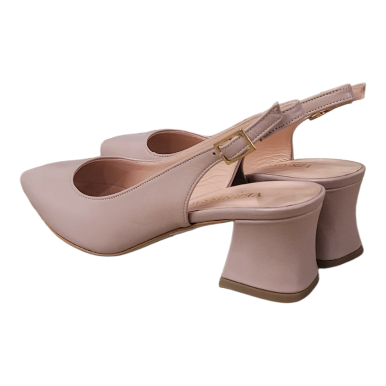 LEATHER SLINGBACK