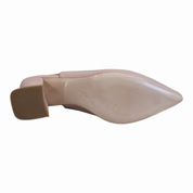 LEATHER SLINGBACK