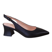 LEATHER SLINGBACK