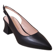 LEATHER SLINGBACK