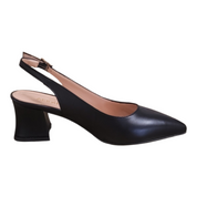 LEATHER SLINGBACK