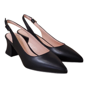 LEATHER SLINGBACK
