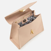 ITALIAN LEATHER MEDIUM SIZED HANDBAG