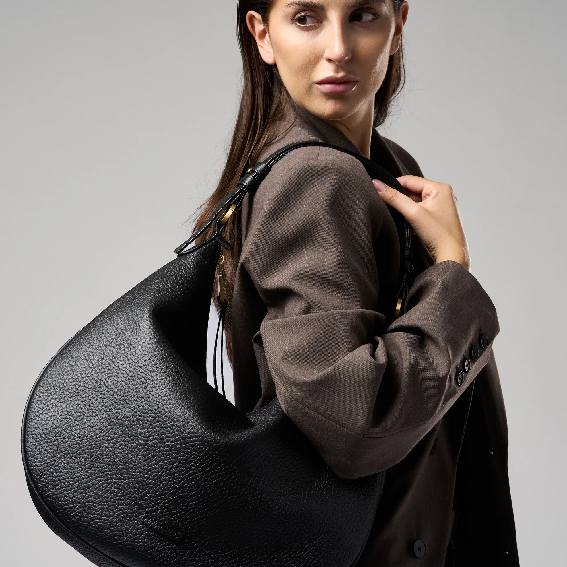 LOLE LEATHER HOBO BAG