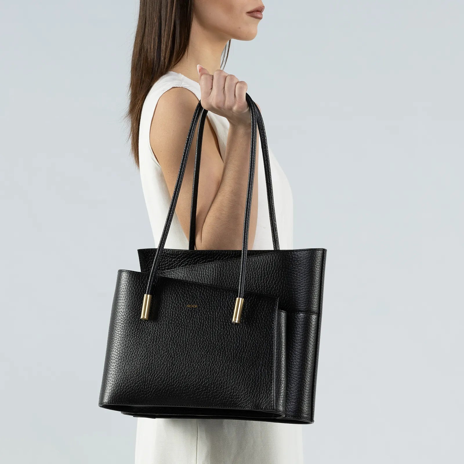 ITALIAN LEATHER TOTE BAG