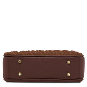 CHANTILLY SUEDE LEATHER HANDBAG
