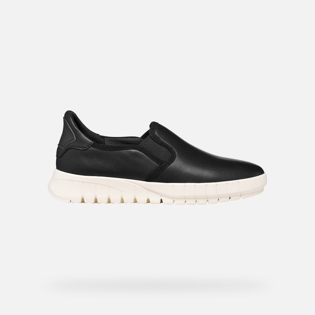 black slip on sneaker
