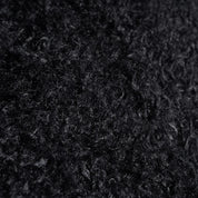Close-up of dark textured fabric