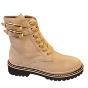 ITALIAN LEATHER ANKLE BOOT