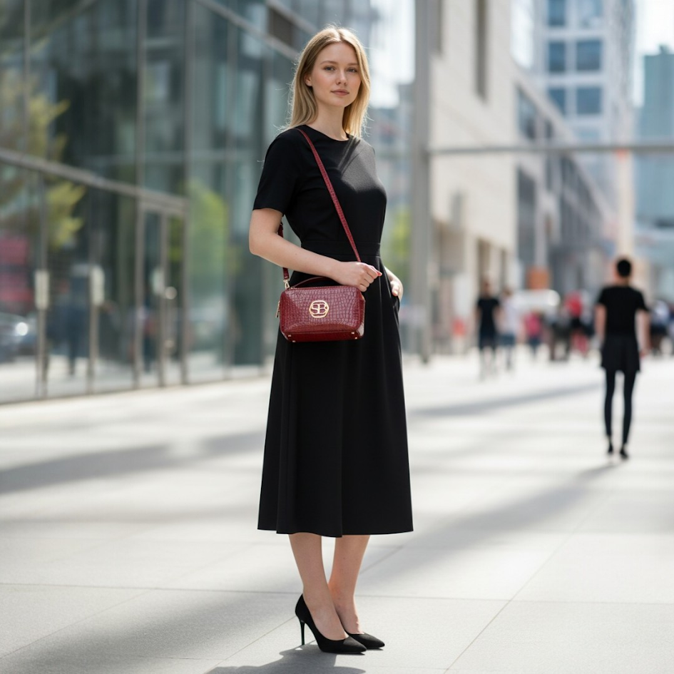 ITALIAN LEATHER HANDBAG