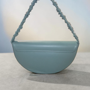 ITALIAN LEATHER CRECENT HANDBAG