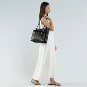 ITALIAN LEATHER TOTE BAG