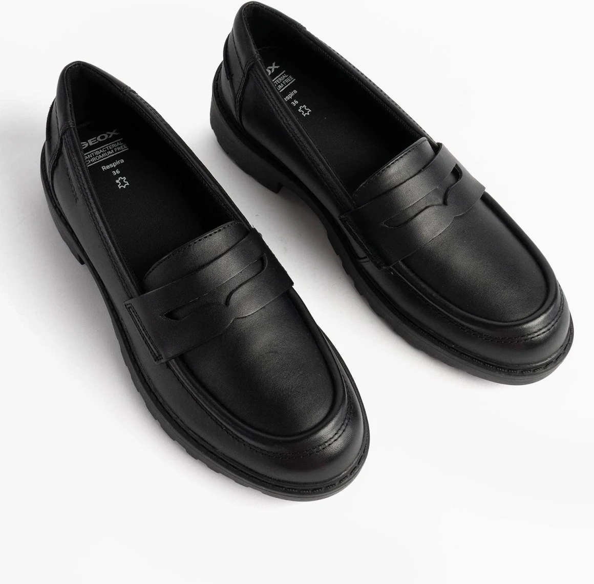 GEOX CASEY Junior Loafer Uniform Shoes