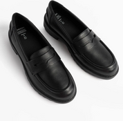 GEOX CASEY Junior Loafer Uniform Shoes