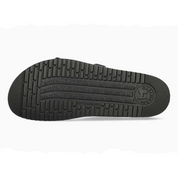 Brown sole of a shoe on a white background
