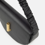 ITALIAN LEATHER CRECENT HANDBAG