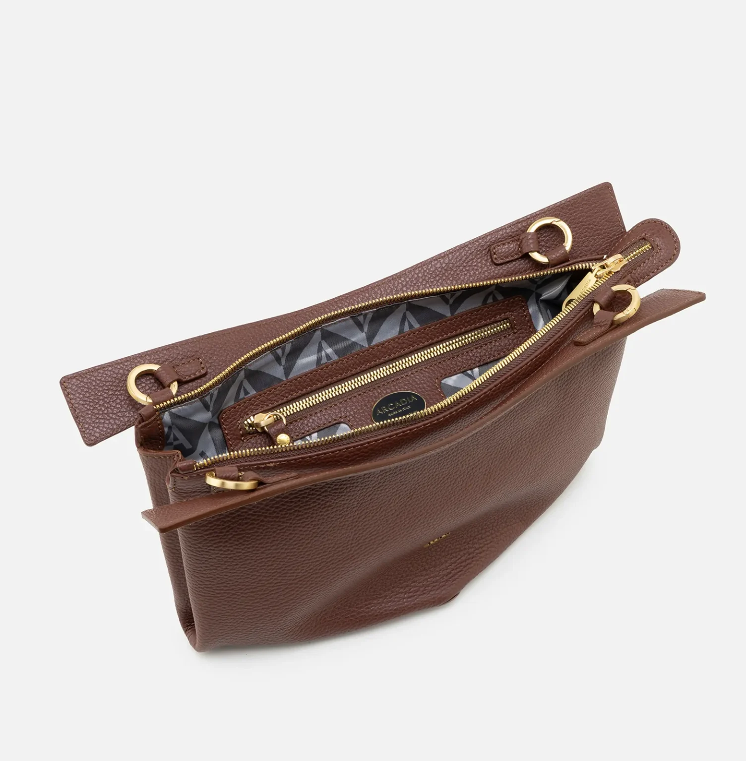 ITALIAN LEATHER ROXANNE HANDBAG