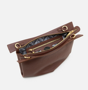 ITALIAN LEATHER ROXANNE HANDBAG