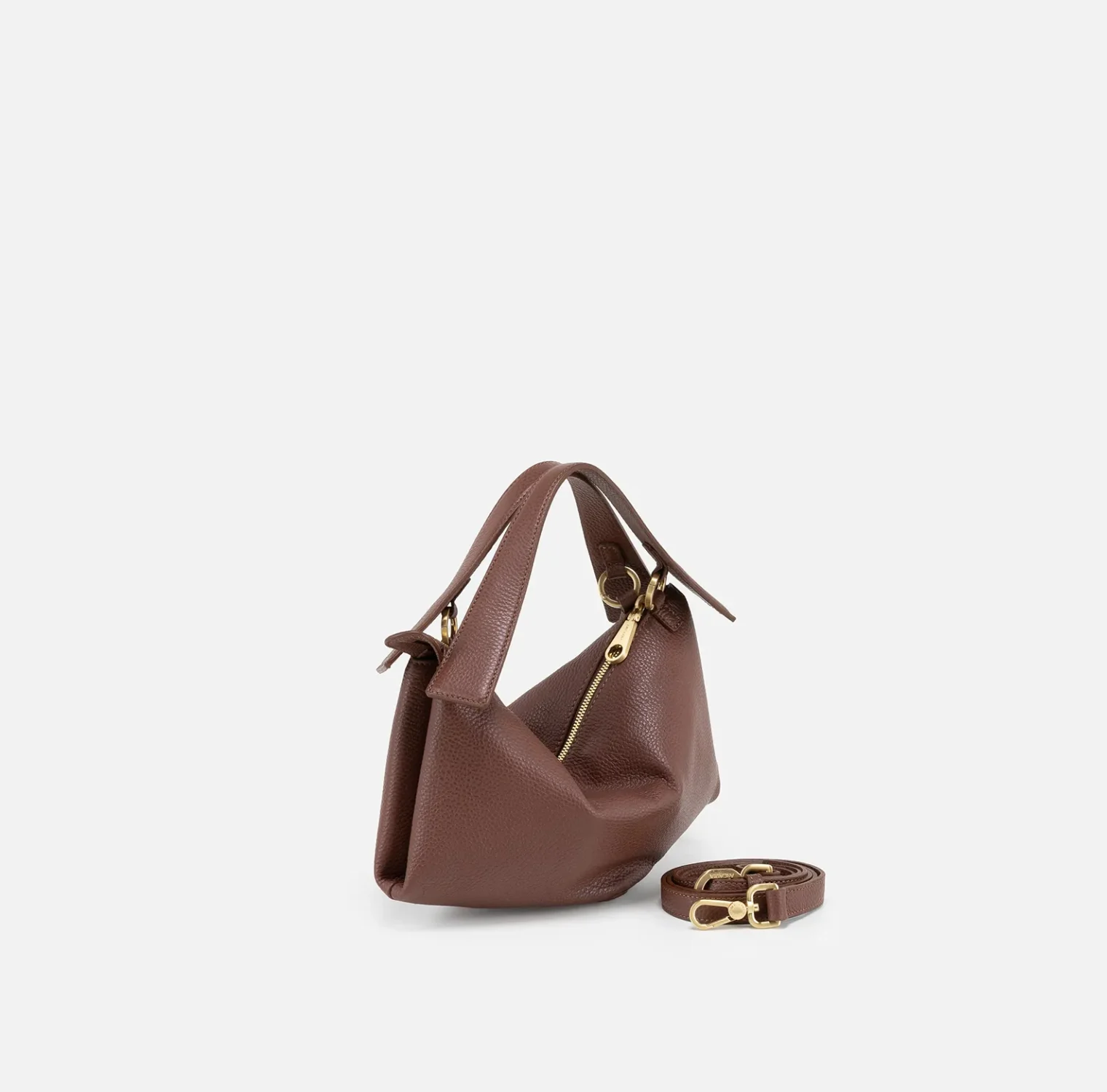 ITALIAN LEATHER ROXANNE HANDBAG
