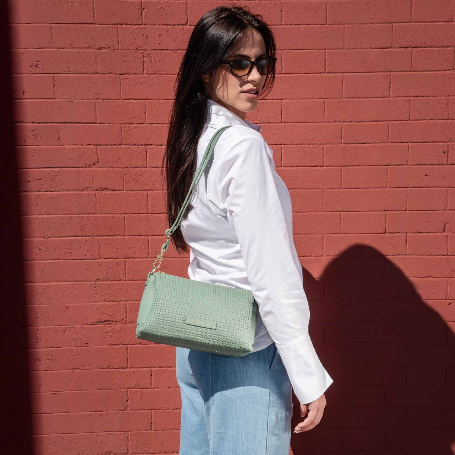 ITALIAN LEATHER HANDBAG